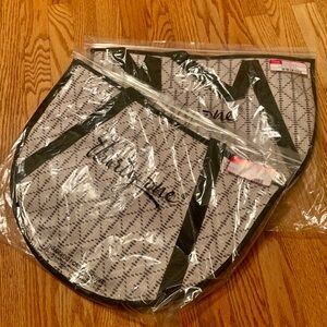 Thirty-One Round Utility Tote Moroccan Tile NWT (Set of 2)